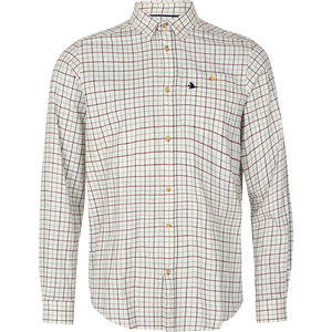 Shooting skjorta Cabernet/Blue Check - Seeland
