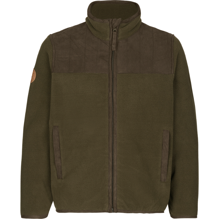 Bolt Junior Fleece jacka Pine green - Seeland