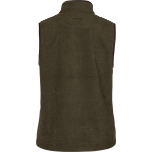 Woodcock Earl Fleece Väst Pine green melange - Seeland