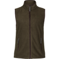 Woodcock Earl Fleece Väst Pine green melange - Seeland