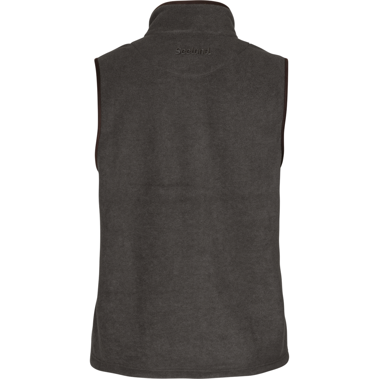 Woodcock Earl Fleece väst Dark Grey Melange - Seeland