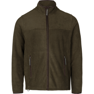 Woodcock Earl Fleece-jacka Pine green melange - Seeland
