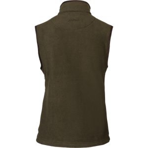 Woodcock Ivy Fleece Väst Pine green melange - Seeland
