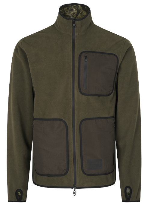Rogue Vändbar Fleece Light Pine/Invis Green - Seeland