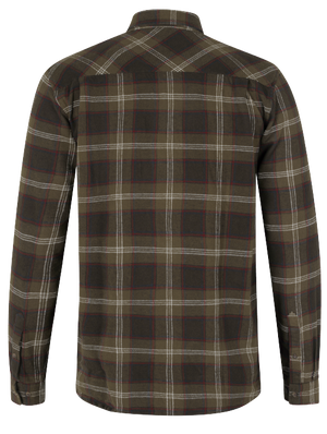 Glen Flanellskjorta Pine green rutig - Seeland