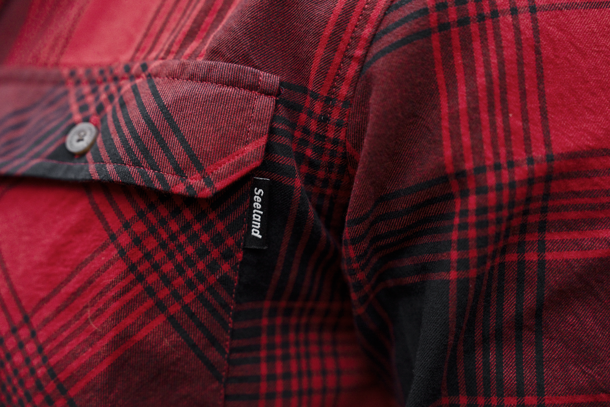 Glen Flanellskjorta - Red Check – Seeland
