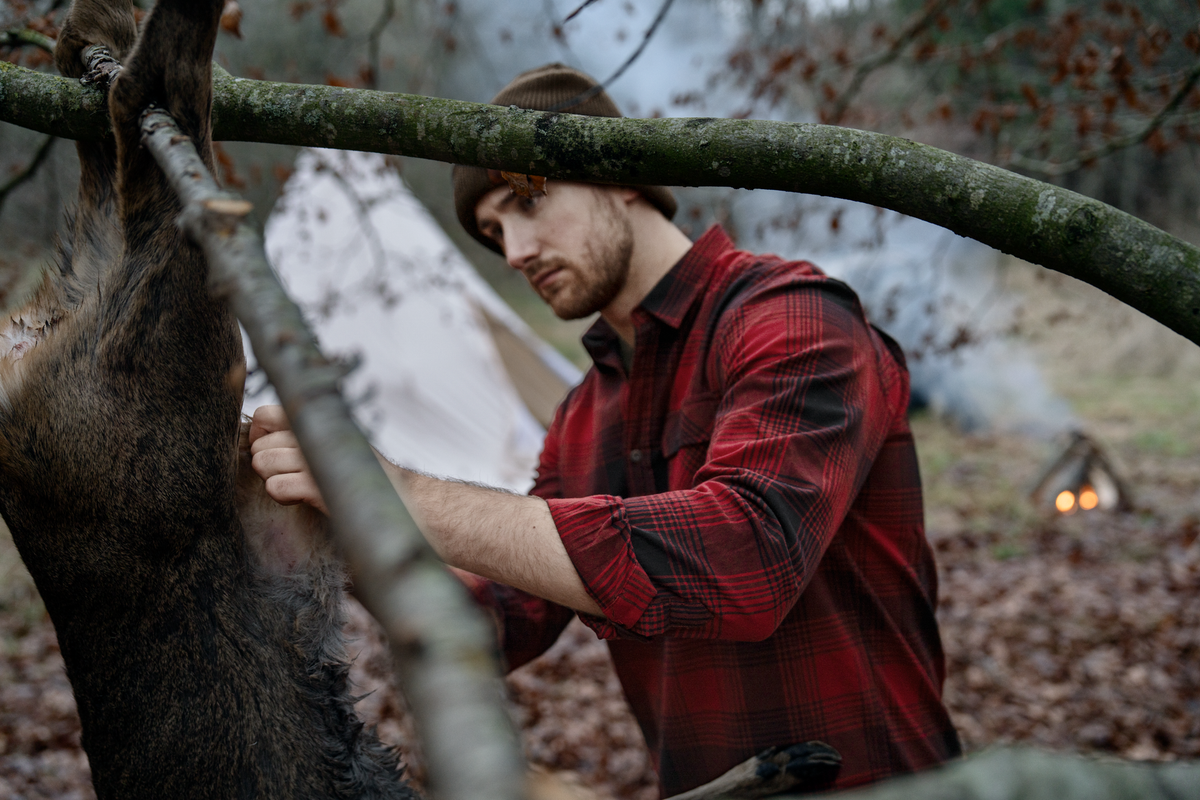 Glen Flanellskjorta - Red Check – Seeland