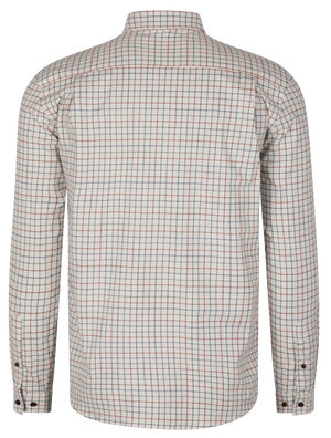 Oxford Skytteskjorta Grape Leaf/Terracotta Check - Seeland