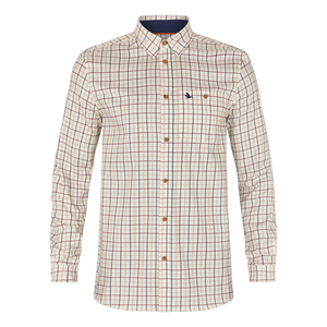Oxford Skjutskjorta - Classic Blue/Merlot Check – Seeland