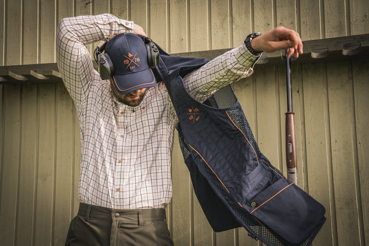Oxford Skjutskjorta - Classic Blue/Merlot Check – Seeland