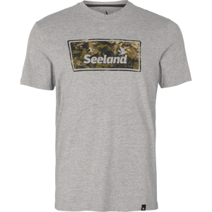 Falcon T-tröja Dark Grey Melange - Seeland