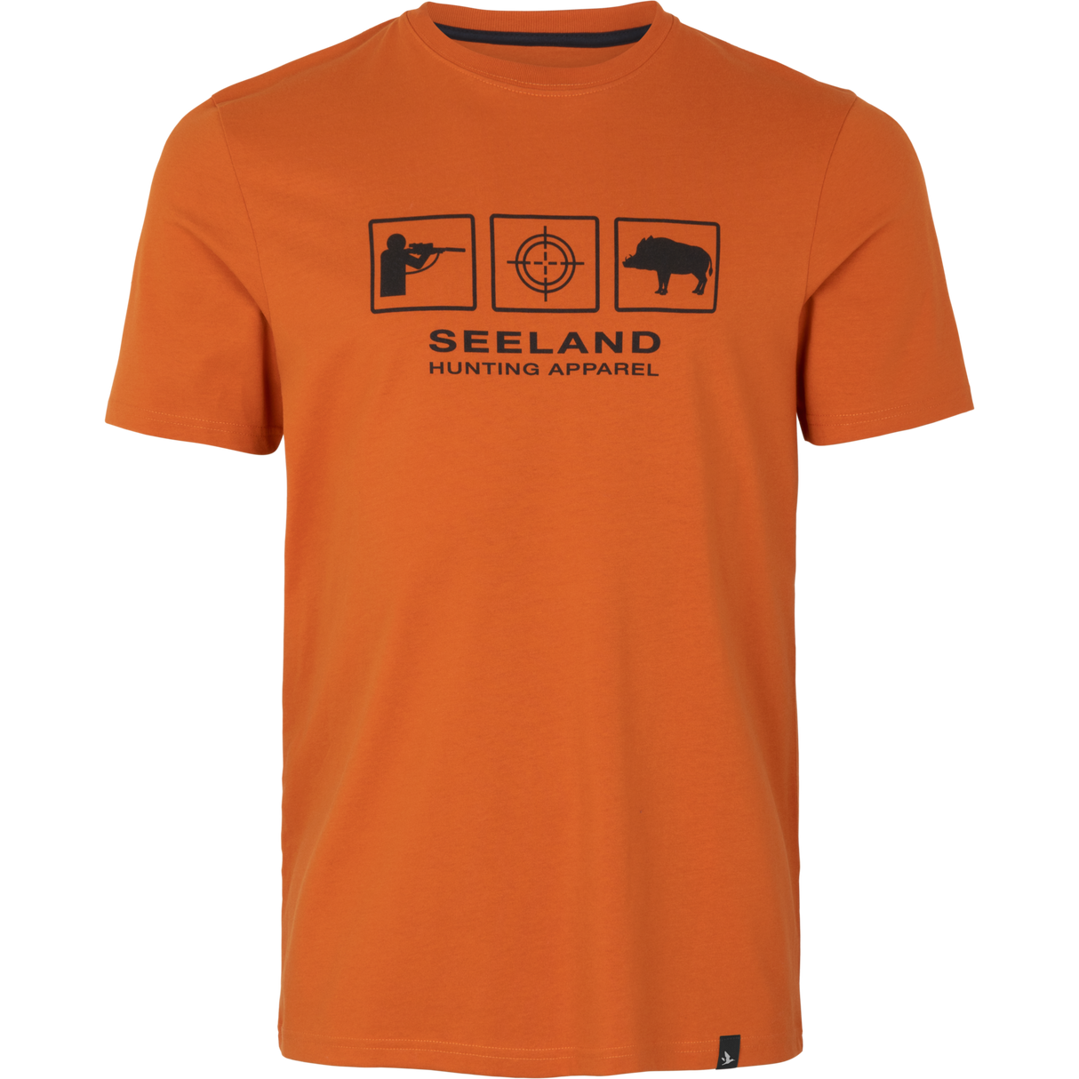 Lanner T-tröja Melange Gold Flame - Seeland