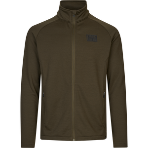 Tidal Fleece jacka Pine green - Seeland