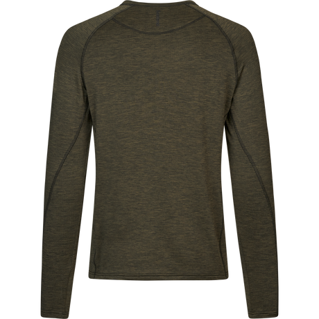 Peak T-tröja Pine green melange - Seeland