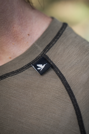 Apex Aia Merino T-tröja Covert Green - Seeland