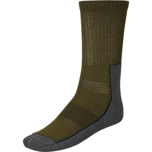 Field Strumpa - 3Pack Pine Green/Mörkgrå - Seeland