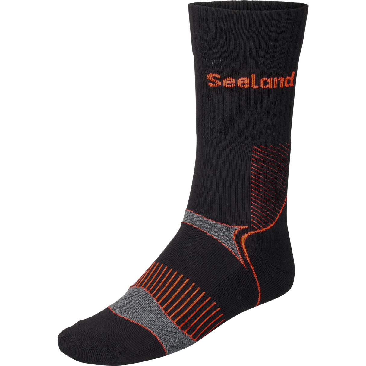 Field Coolmax-strumpor - 2Pack Svart/Mörk Grå - Seeland