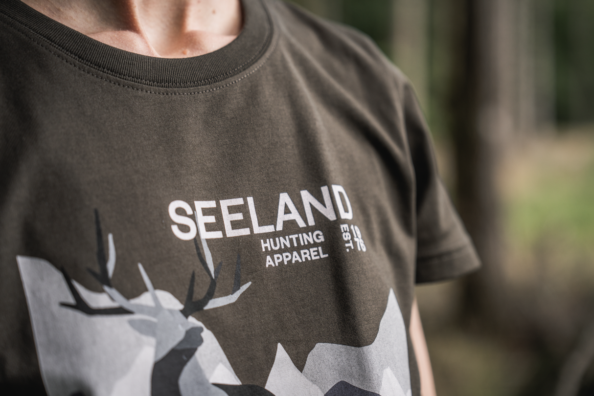 Sadie T-tröja Pine green - Seeland