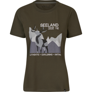 Sadie T-tröja Pine green - Seeland
