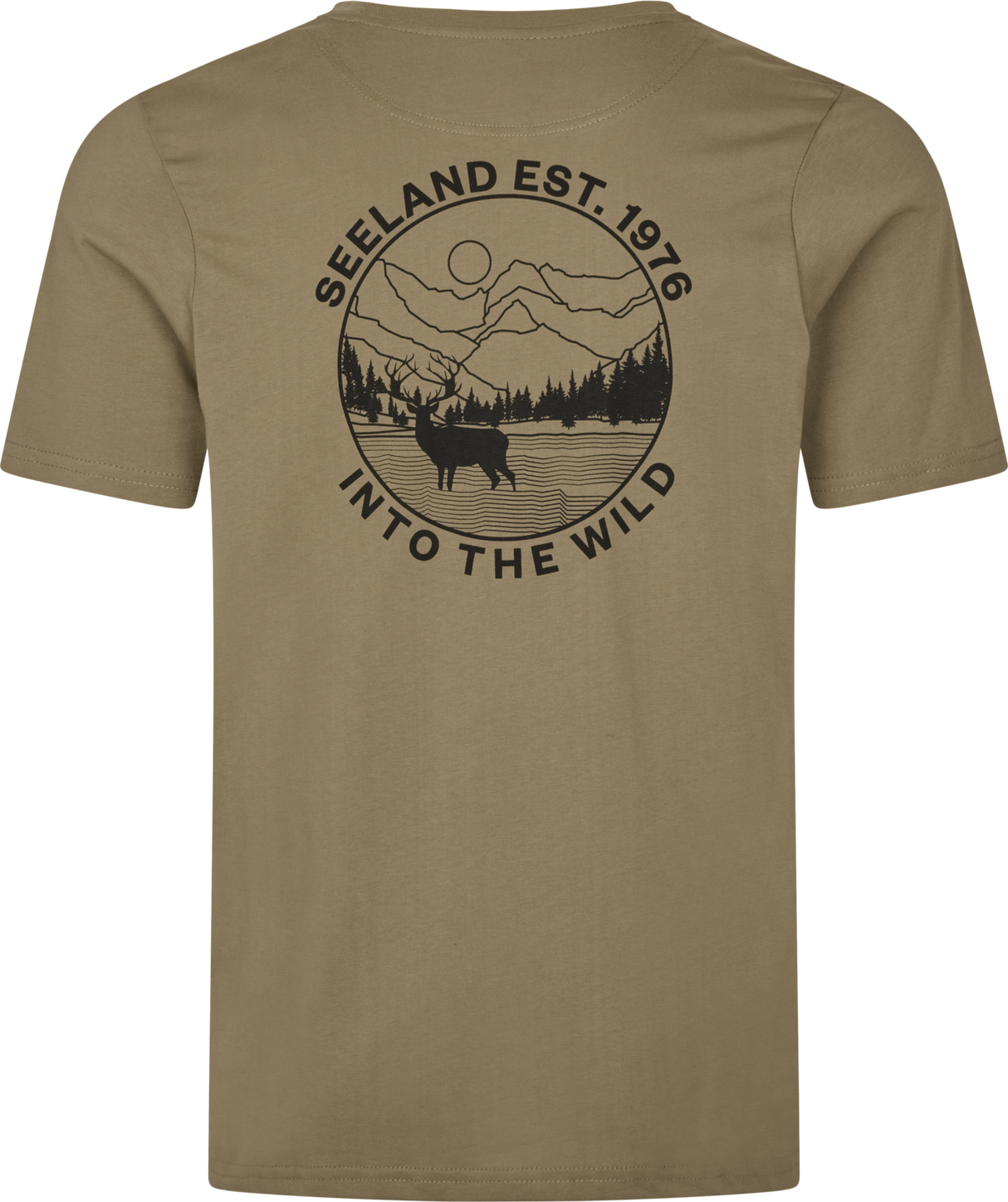 Jakt Landskap T-shirt - Covert Green – Seeland