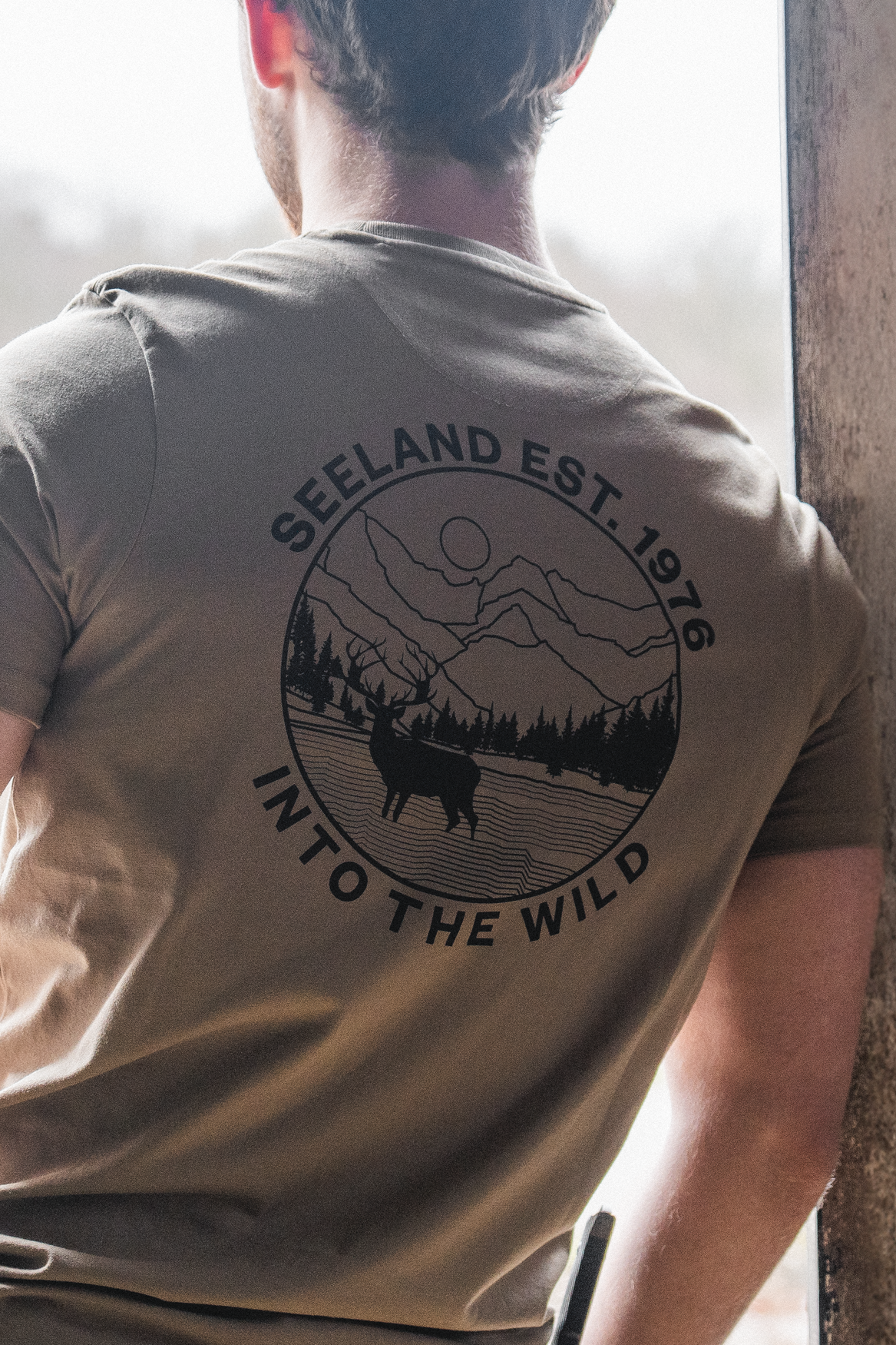Jakt Landskap T-shirt - Covert Green – Seeland