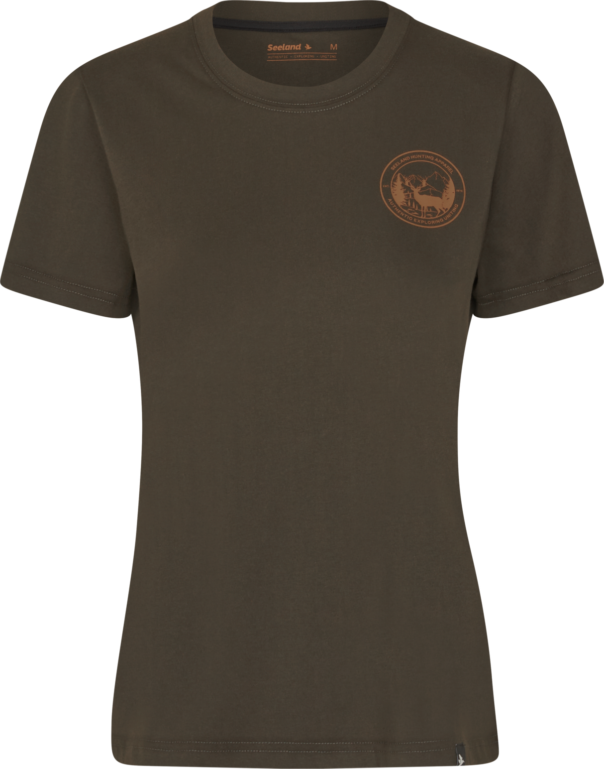 Dam T-shirt Pine green – Seeland