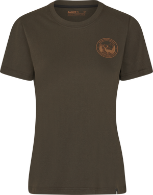Dam T-shirt Pine green – Seeland