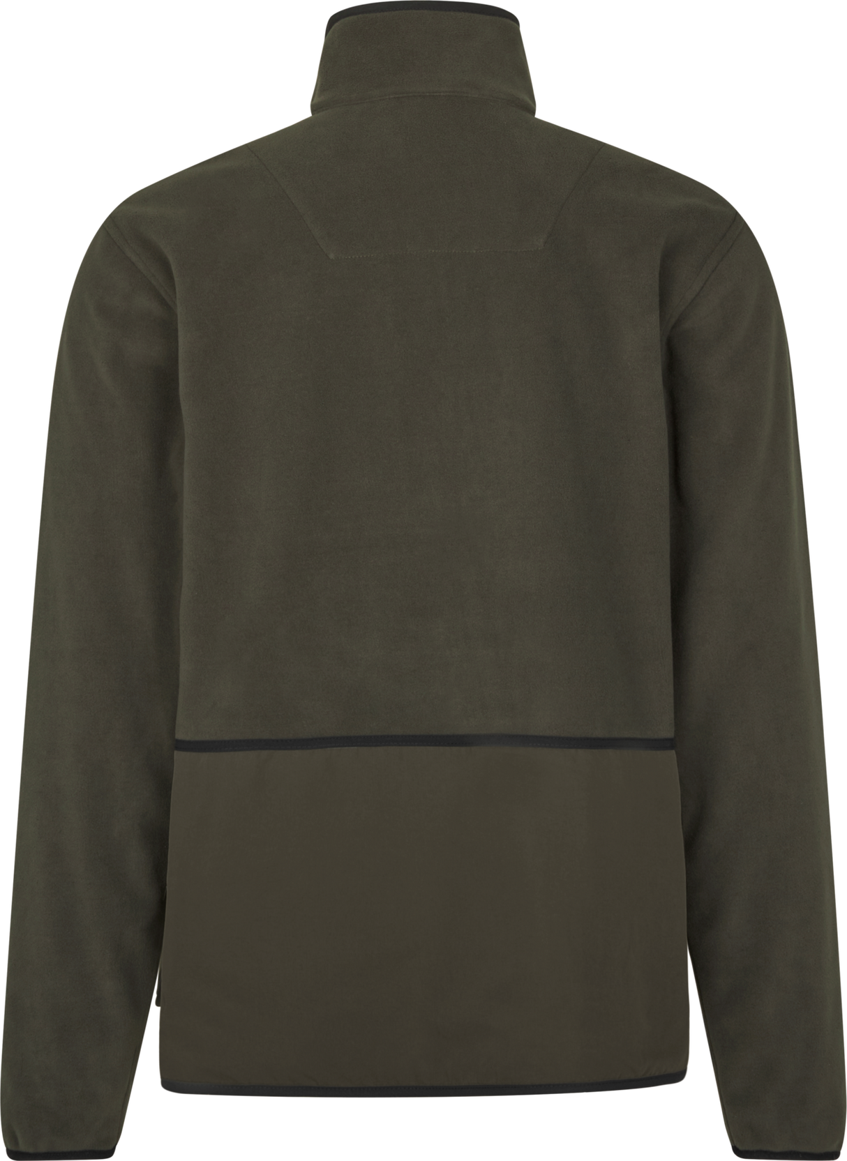 Enfärgad vändbar fleece Grizzly Brown/Demitasse Brown – Seeland