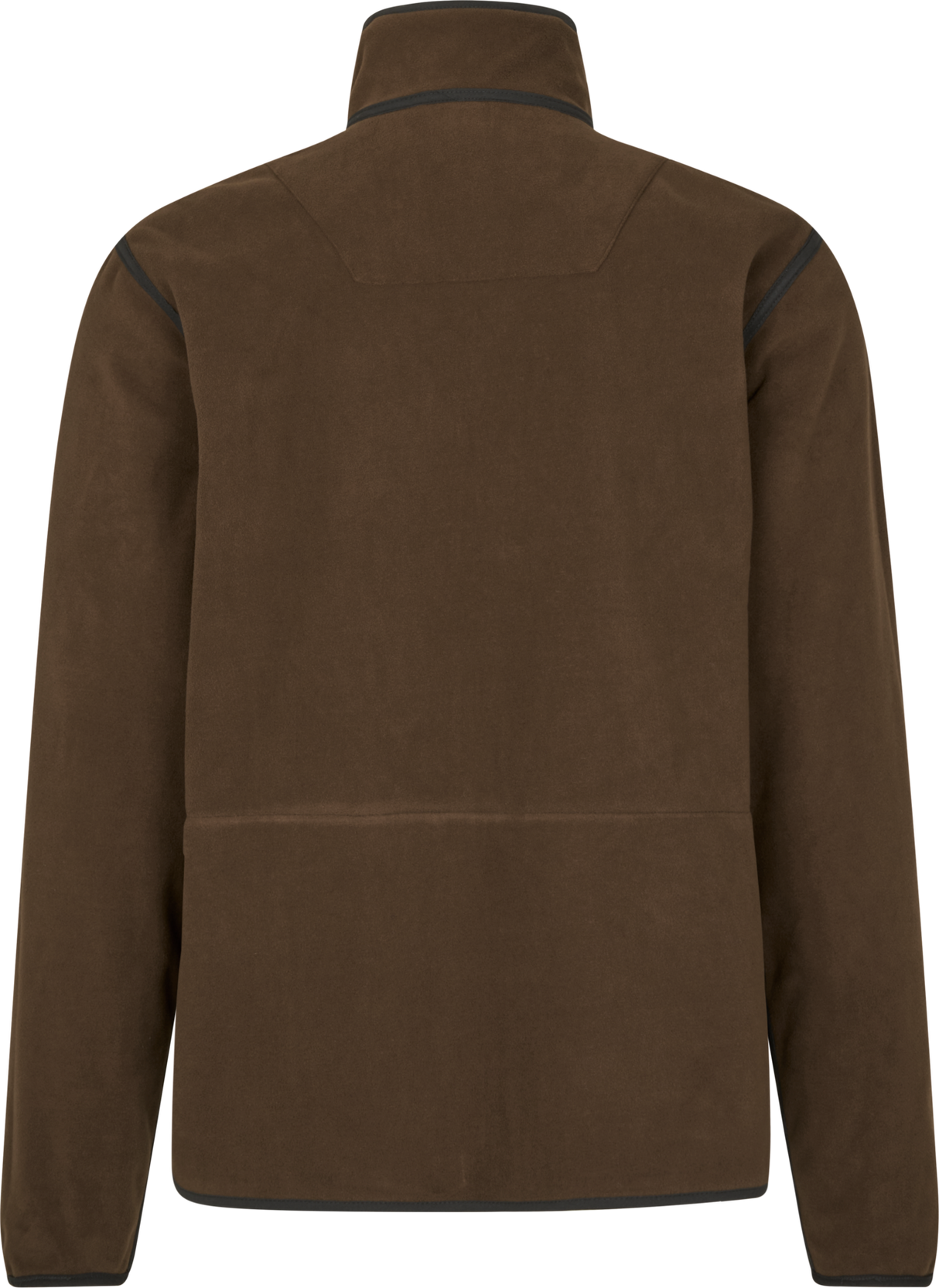 Enfärgad vändbar fleece Grizzly Brown/Demitasse Brown – Seeland