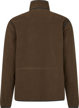 Enfärgad vändbar fleece Grizzly Brown/Demitasse Brown – Seeland