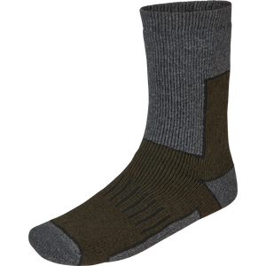 Thermostrumpor 2-Pack Pine Green Melange/Grå Melange - Field