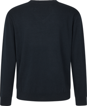 V-ringad tröja Dark Sapphire – Seeland