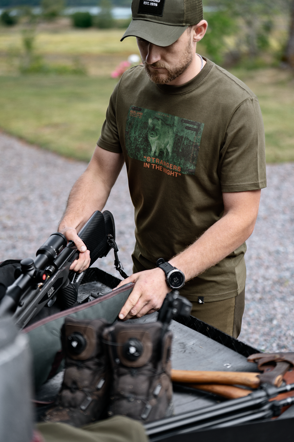 Nightvision T-shirt - Pine Green – Seeland