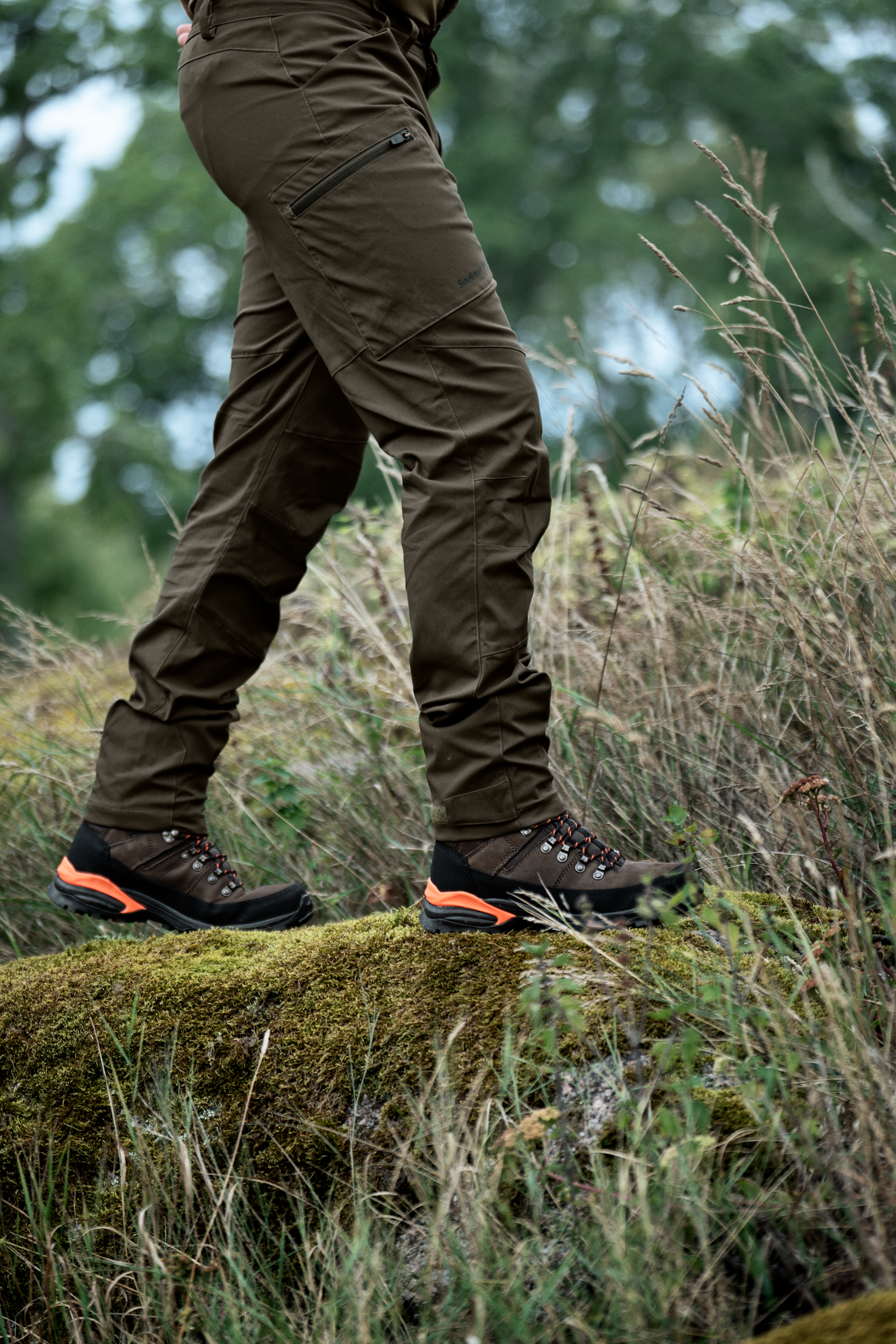 Ash Outdoor byxor - Pine Green – Seeland