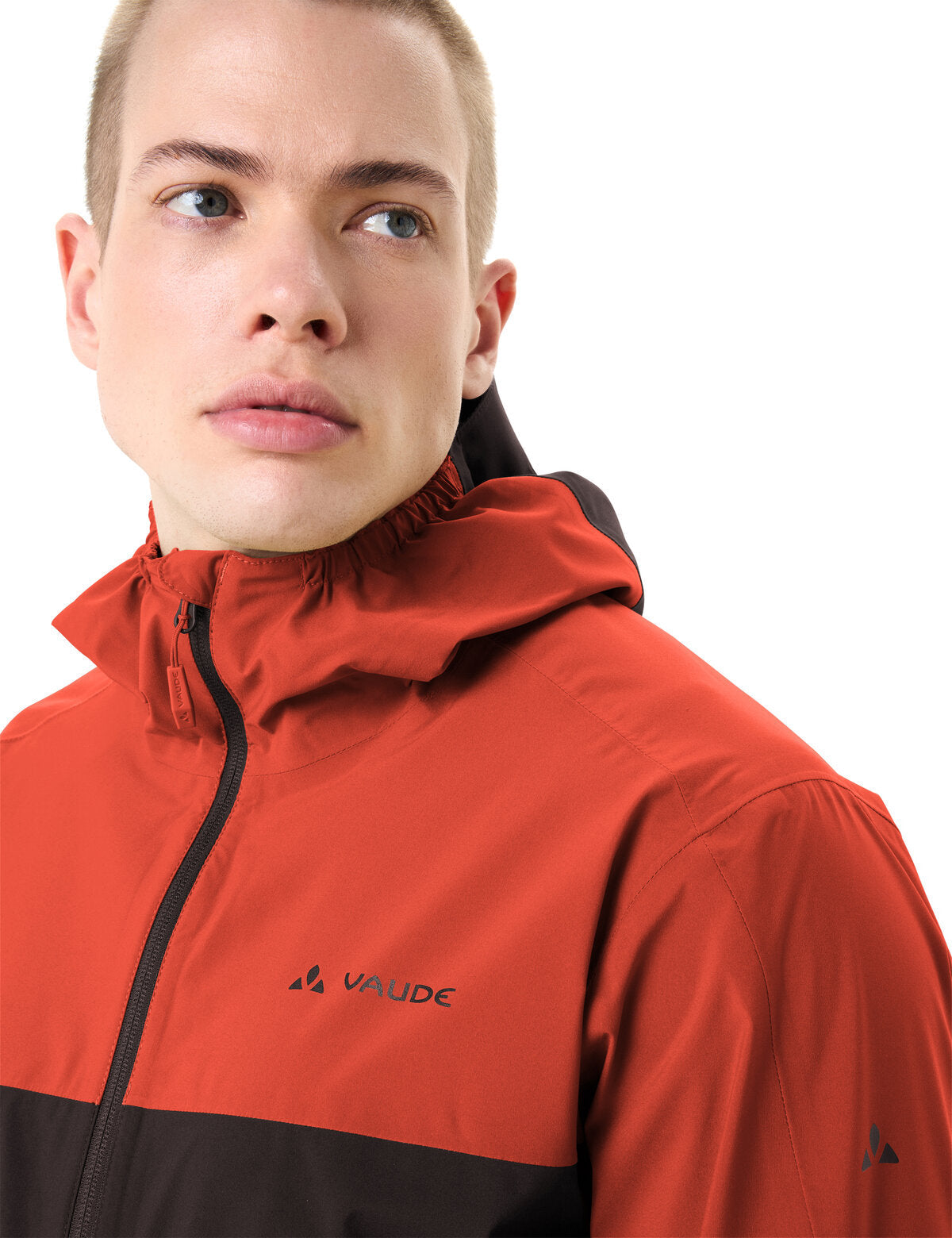 Herr Moab Rain Jacket glowing red/black - Vaude