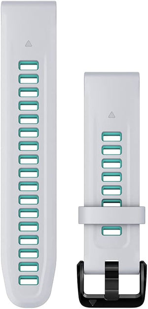 QuickFit® 20 urremme, Whitestone/Aqua silikone 3