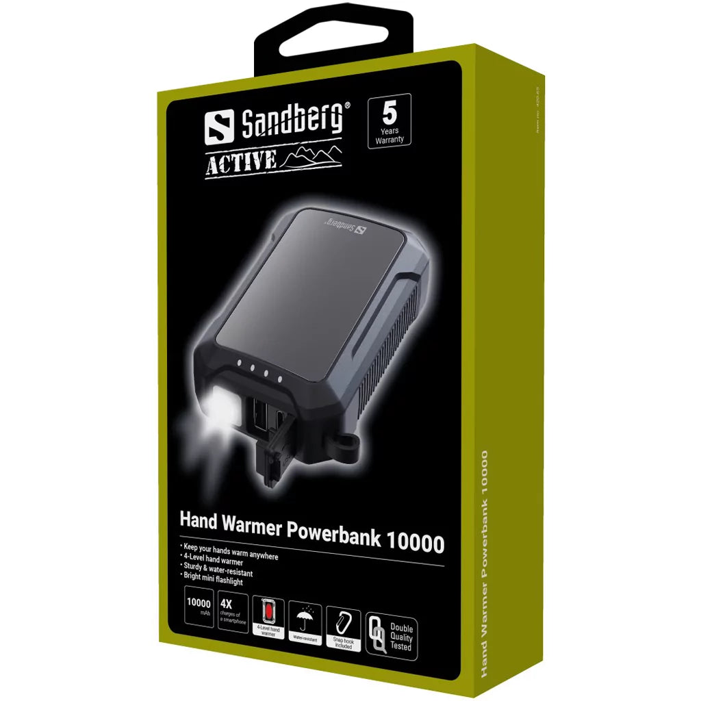 Handvärmare Powerbank 10000mAh - Sandberg