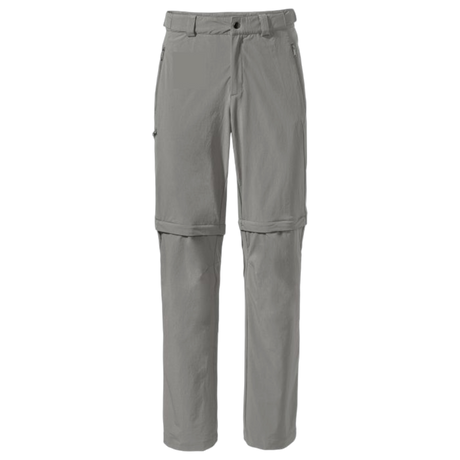 Herr Farley Stretch T-Zip Byxor III Stone Grey – Vaude