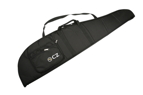 Gevärsfodral Svart 118x27cm med ficka 23x17cm och bärrem - CZ