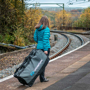 Expedition Wheeled Duffle Koksgrå/Svart / 120 L – LifeVenture
