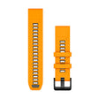 QuickFit® 22 remme, Spark Orange/Graphite silikone 1