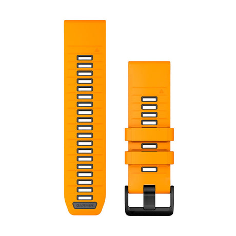 QuickFit® 26 remme, Spark Orange/Graphite silikone 1