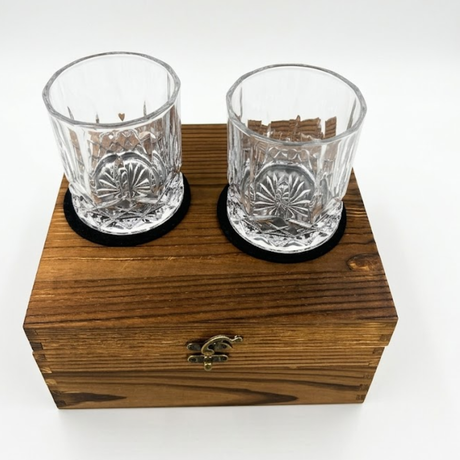 Whiskeyglas med Isbitar – HuntElite