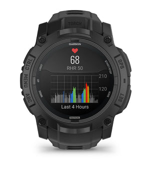 Instinct® 3 – 50 mm, AMOLED, Tactical Edition, Svart med Svart Rem – Garmin