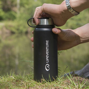 Rostfri stålflaska 1 liter – LifeVenture