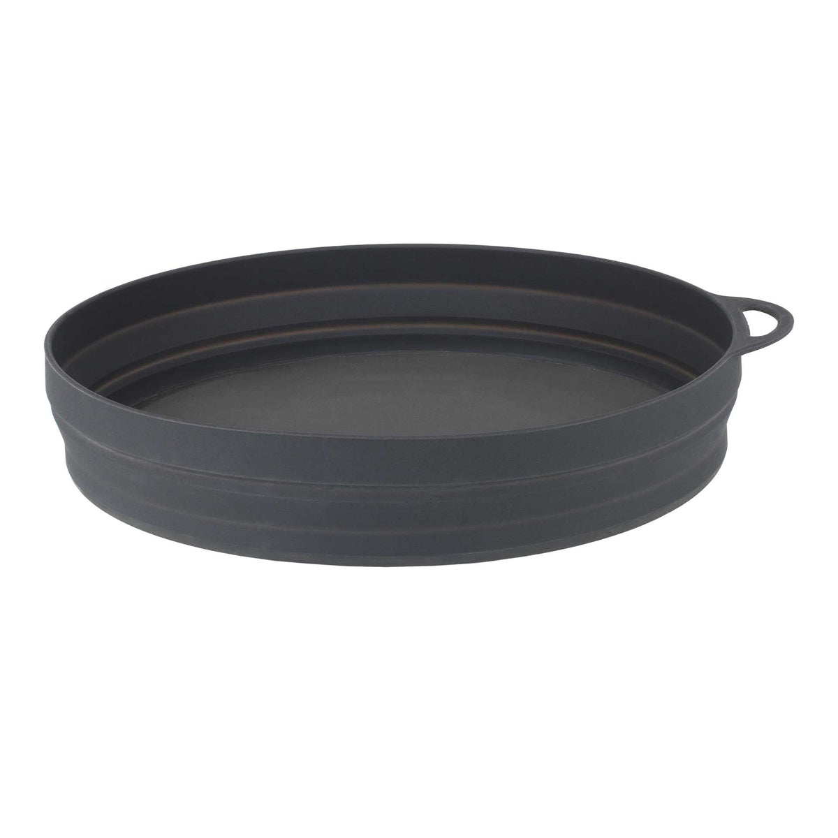 Silikon Ellips Flexi-tallrik, Grafit – Life Venture
