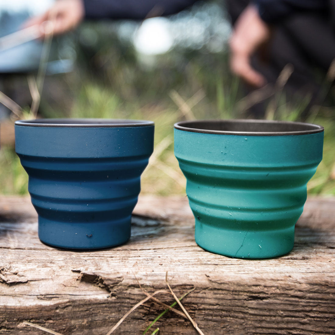 Silikon Ellipse Flexi-mugg marinblå – Life Venture