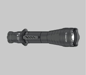 Viking Pro Extended Set / Vit / Fullt utrustat set för taktiska uppgifter: ficklampa, två 18650 Li-Ion-batterier, magnetisk USB-laddare, magnetfäste, magnetisk fjärrströmbrytare, två färgfilter - Armytek