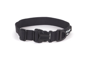 Extra Tough Dog Collar, Small, Black - Mountain Paws