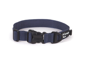 Extra Tough Dog Collar, Small, Navy - Mountain Paws